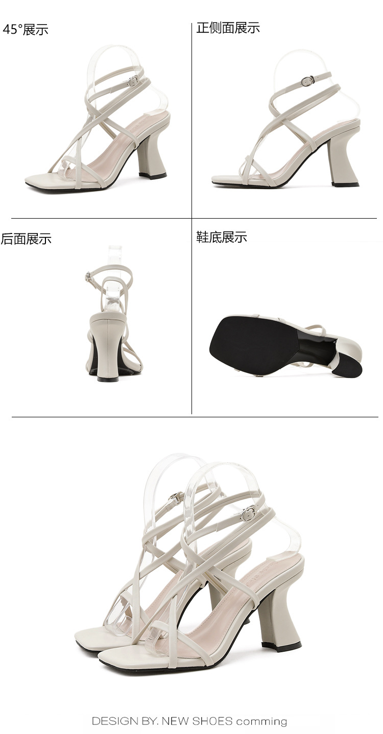 fashion high thick-heeled shoes NSCA38285