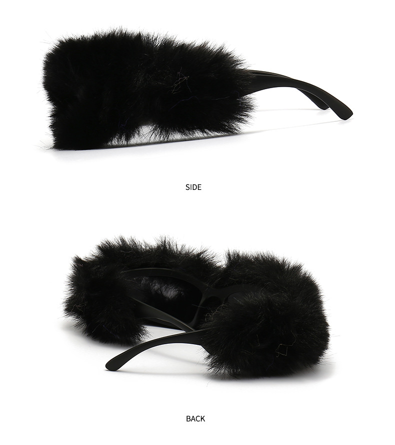 Cross border European and American concept polygonal wrapped "futuristic" sunglasses trendy sunglasses niche model 6609_voghion.com