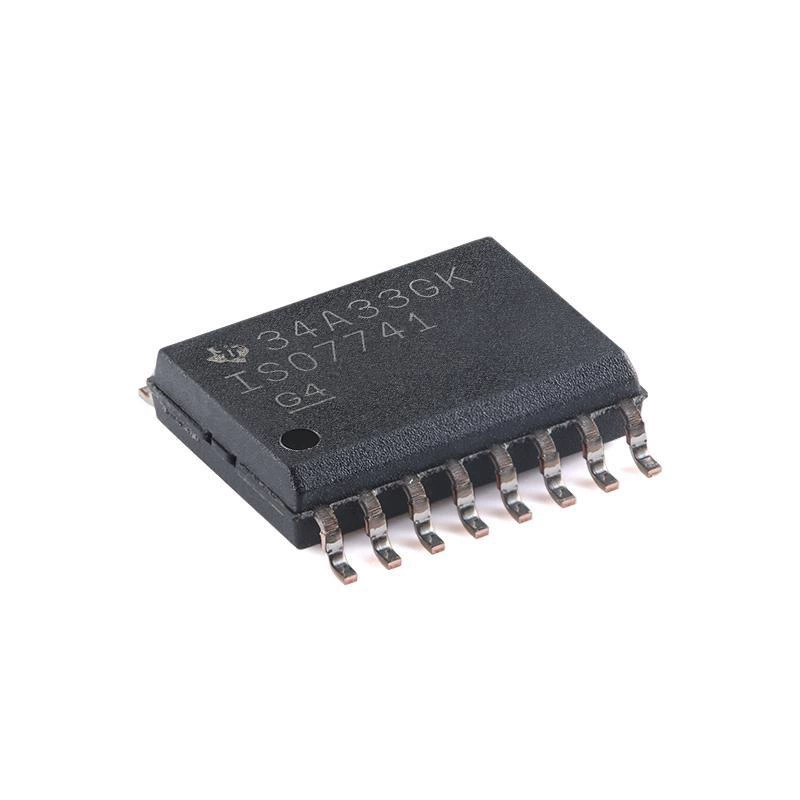 Оригинальный ISO7741DWR SOIC-16 EMC с превосходной производительностью четырехканальный расширенный цифровой изолятор