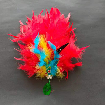 new pattern Yangge Dance Flower classical dance Accessories Errenzhuan square dance Feather flowers Nation perform Flower dance