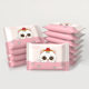 10 Pieces of Wet Wipes Baby Hand and Mouth Cleaning Portable Wet Wipes Extractable 10 Pieces of Disposable Wet Wipes for Mother and Child