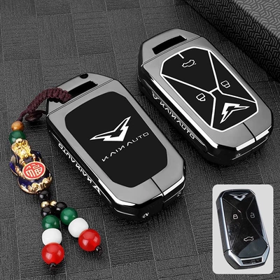 Static Rod/Key Bag Key Cover New Kunlun 300 - 24-models-of-kunlun-special-gun-black-temperature-controlled-color-changing-pixiu-pendants