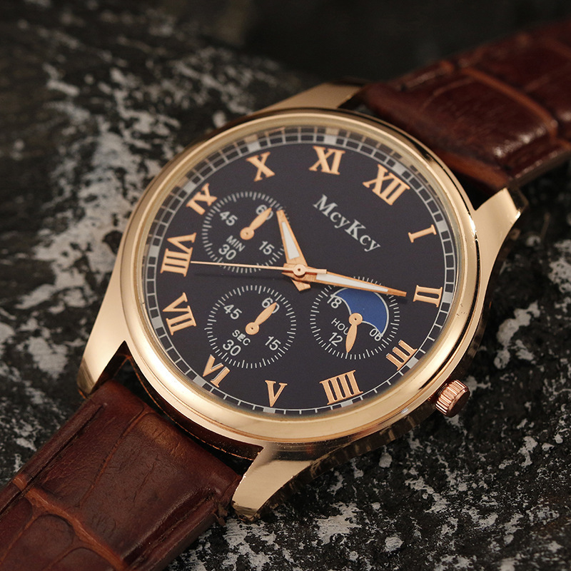 Montre mécanique directe non cadeau, diffusion en direct commerciale bon marché, attraction sociale, montre pour hommes_voghion.com