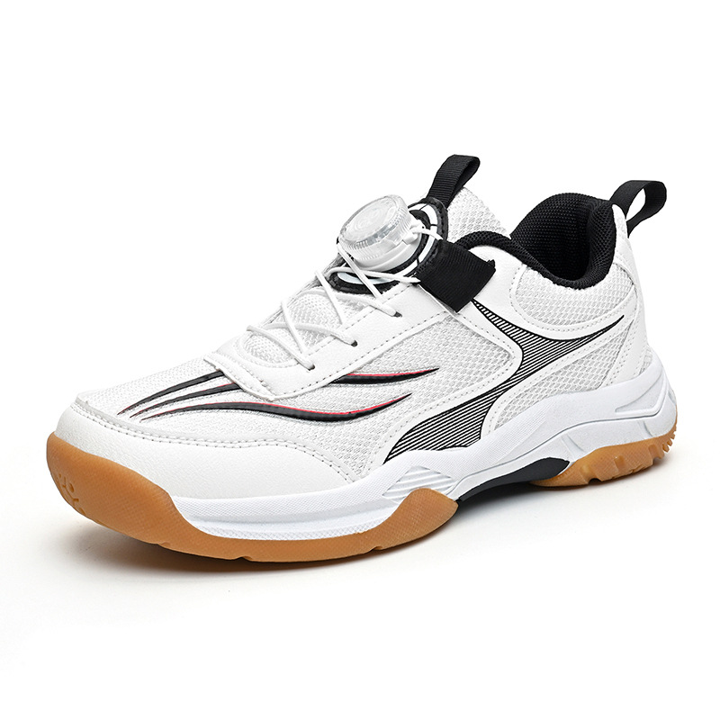 Hombres y niñas de tenis de mesa otoño y invierno nuevos zapatos de bádminton zapatos de malla transpirables zapatos de tenis ligeros de mujer para niños