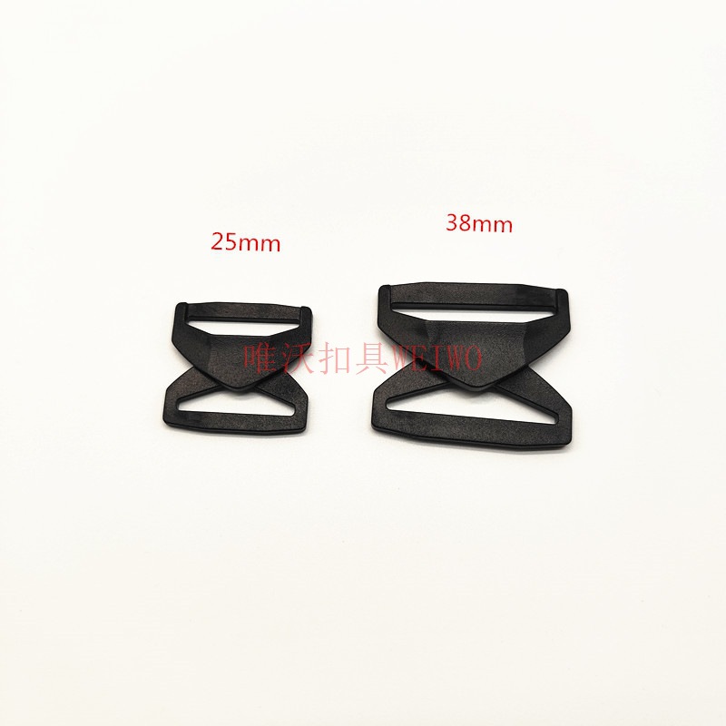 25/38mm POM 플라스틱 회전 버클 오토바이 보호 장비 퀵 릴리스 버클 레이싱 슈트 무릎 패드 조정 버클 없음
