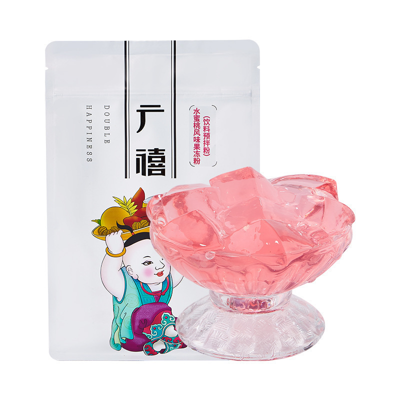 广禧豆花布丁粉1kg 果冻粉家用商用自制冰豆乳椰奶豆腐奶茶店|undefined