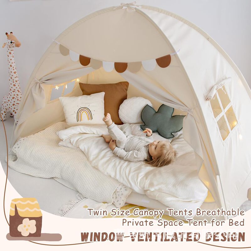 Cross-Border New Children's Tent Indoor Girl Castle Toy House Princess Dream House Game Secret Base