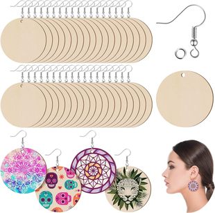 200pcsľ��δ��ɿհ׈A�ζ��h���b DIYľ�|���₀�Զ��h����