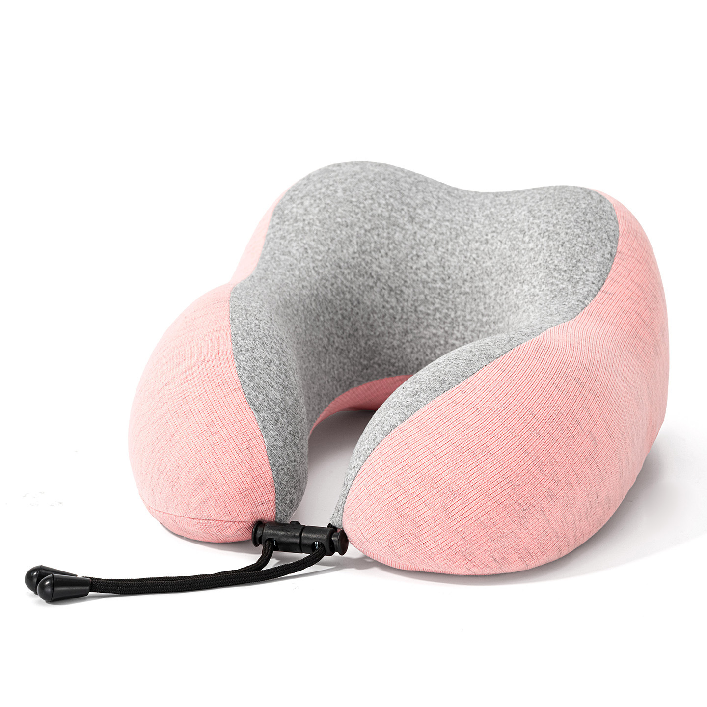 Verano helado sensación fría protección de cuello almohada en forma de U portátil almacenable memoria almohada de cuello de algodón almohada de avión almohada al por mayor existencias