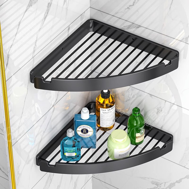 Bathroom Triangle Rack Toilet Punch-free Bathroom Shower Room Corner Shower Storage Toilet Wall-mounted Bathroom Triangle Rack Toilet Punch-free Bathroom Shower Room Corner Shower Storage Toilet Wall-mounted