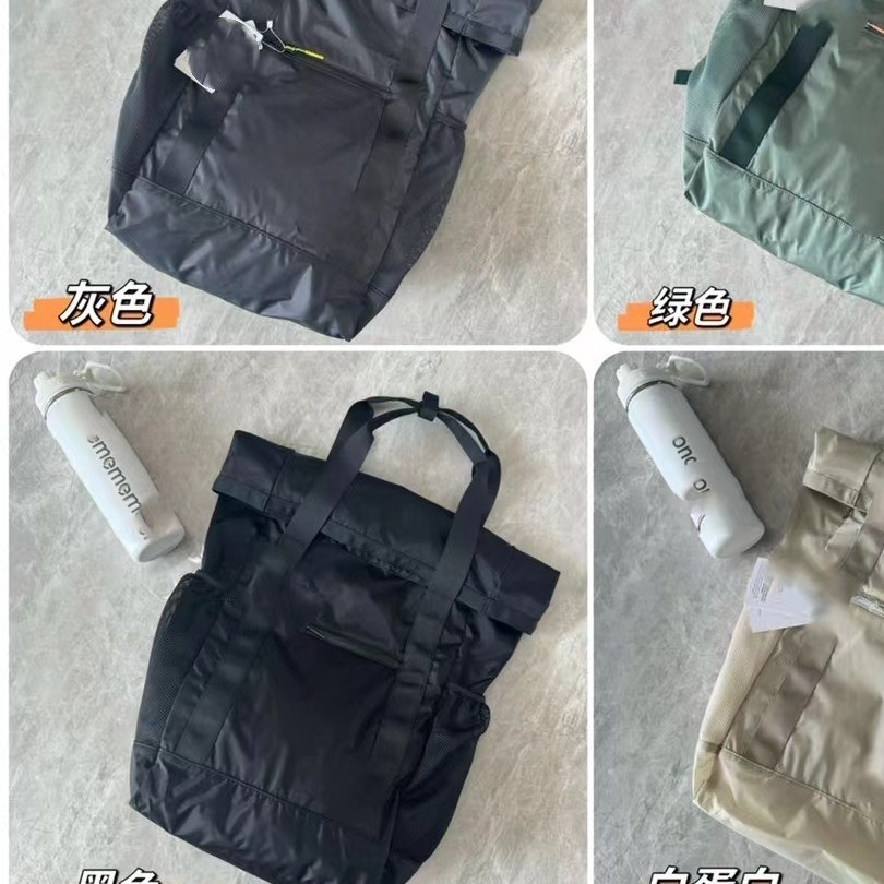Folding capacious backpack for traveling
