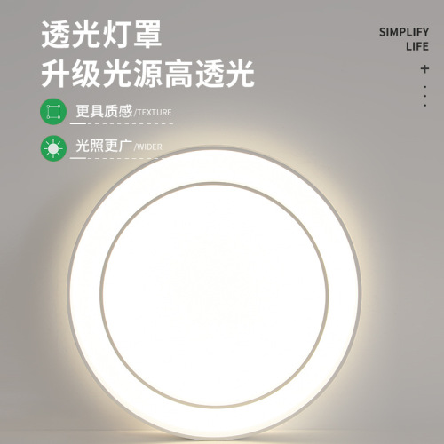 Nordic modern minimalist elegant living room LED full spectrum eye protection lamp balcony study bedroom ceiling lamp pendant light