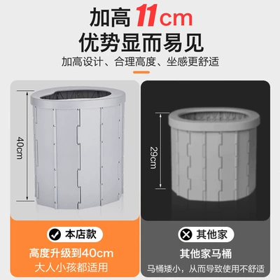 Kempinq və səyahət, Outdoor Mobile Toilet Adult
