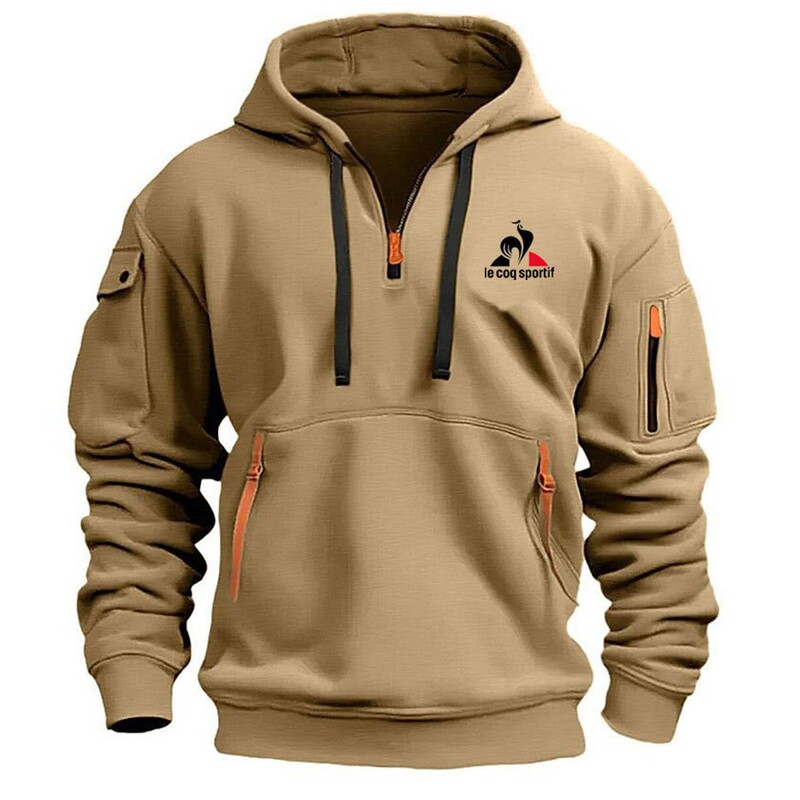 Cross-Border 2026 New Men's Sweatshirt, Fashionable Casual Men's Sweatshirt, High-Quality Thickened Fleece Sweatshirt, Men's Hooded Sweatshirt in Stock
