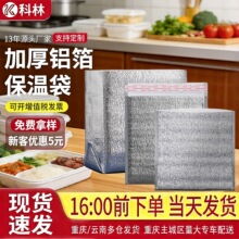 一次性铝箔保温袋大号大容量带胶条生鲜冷链专用加厚外卖保温袋
