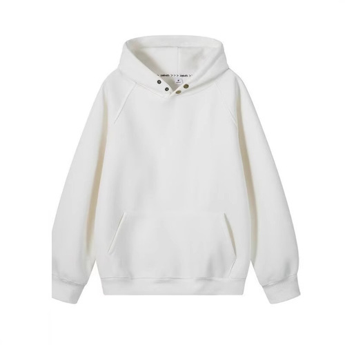 Couple's Hooded Sweatshirt Heavyweight 480 Autumn Winter Solid Color Simple Sweatshirt for Couples Men and Women Trend Brand Top Coat