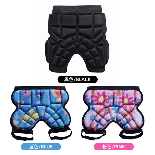 Manufacturer wholesale children's roller skating hip protection anti-fall pants figure skating ski hip skating real ice roller skating butt protection pad
