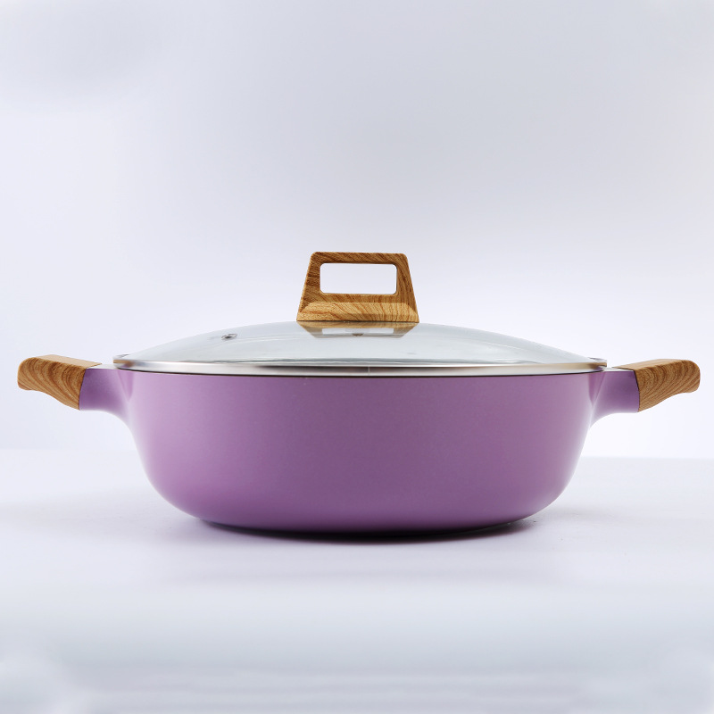 Cocina mango doble oído mandarín pato olla maifan piedra pan cubierta de vidrio Cocina de Inducción universal sopa olla hogar caliente