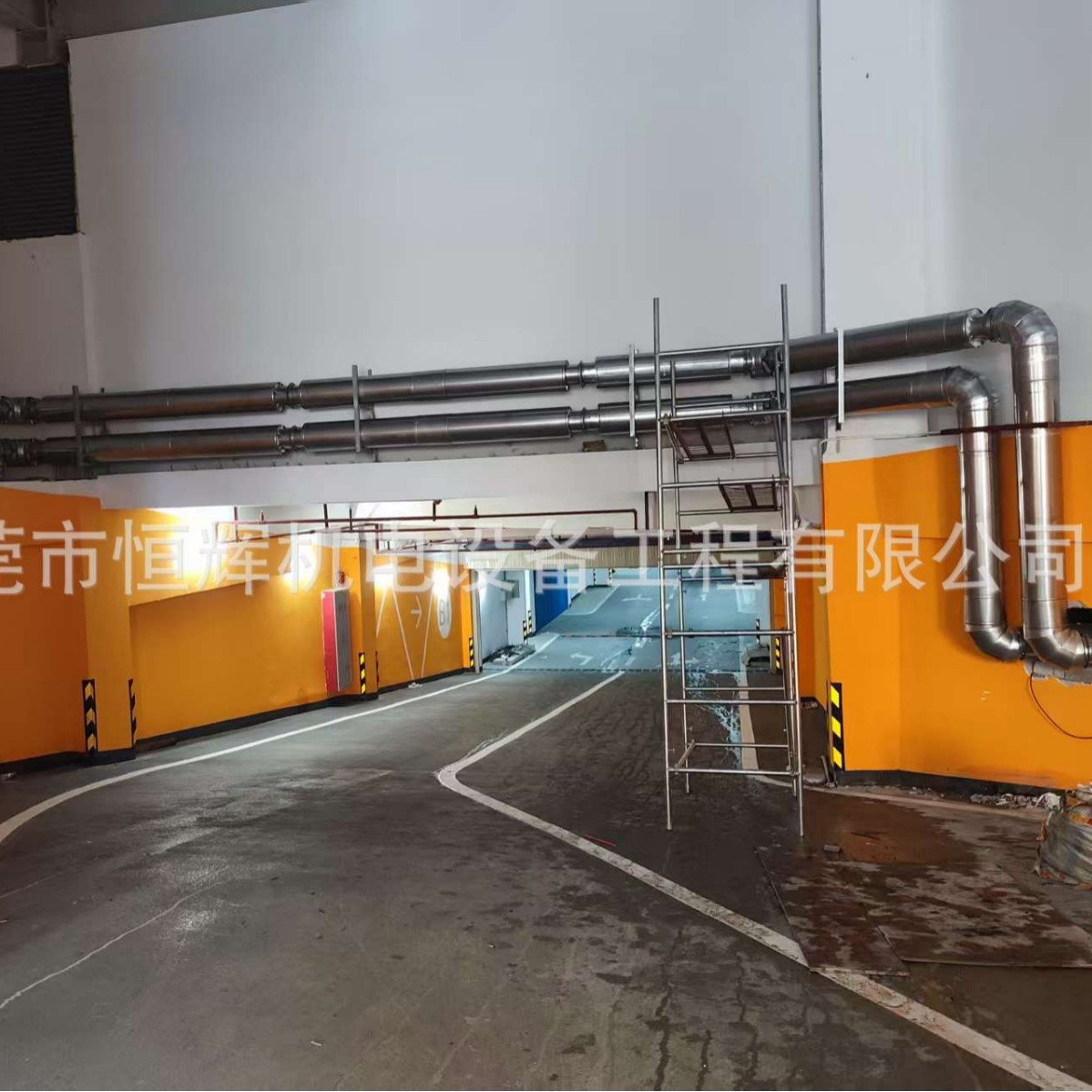 柴油机组烟管 发电机房烟管 双层保温烟管恒辉风管厂