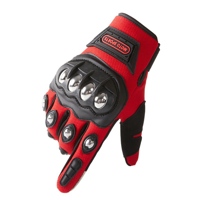 機関車の手袋の男性のフィットネスの運動のタッチパネルの滑り止めの屋外の騎乗の防護のタッチパネルのステンレスの殻のすべての指のA32-GK