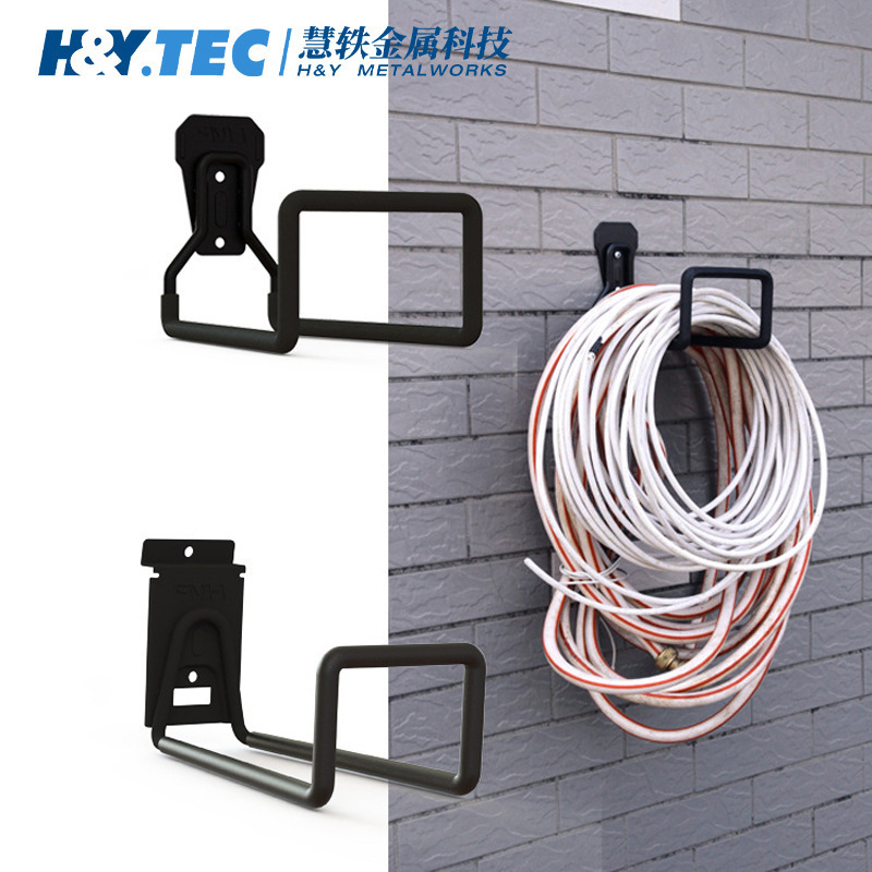 Amazon Garage Hooks Heavy-Duty Water Pipe and Electrical Wire Storage Wall-Mounted Metal Garage Hooks