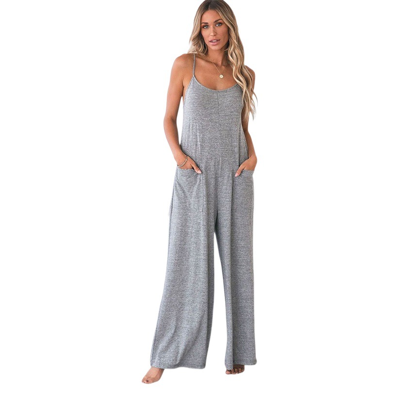 Shiying mono casual de las mujeres europeas y americanas verano nuevo estilo pantalones estilo simple correa suelta mono de las mujeres