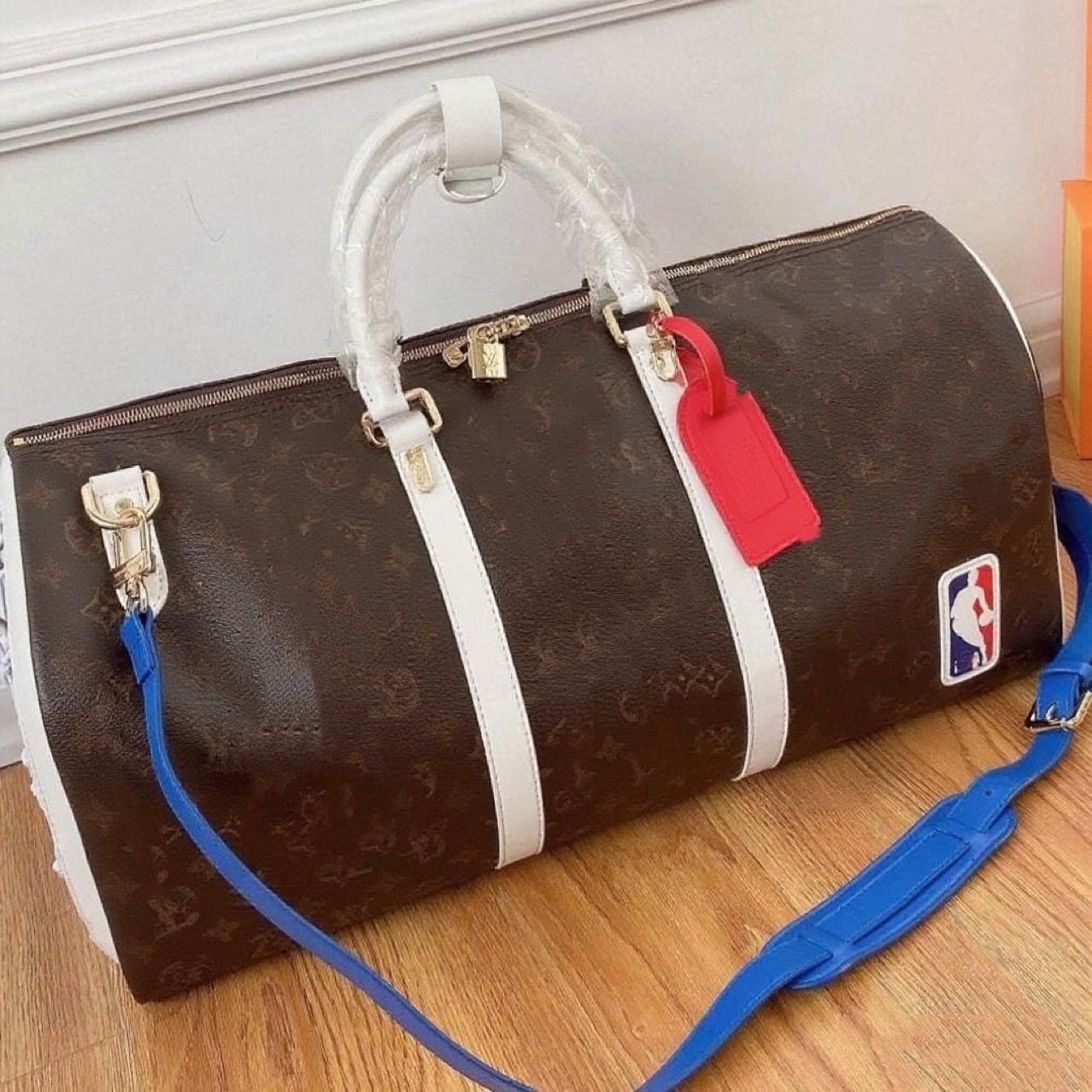 Louis Vuitton x NBA Keepall Bandouliere 55 Monogram Canvas