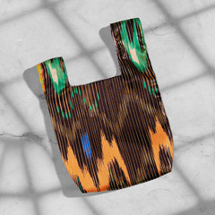 批發新疆博物館艾德萊斯套結包手提手腕包生日禮物送女生媽媽創意