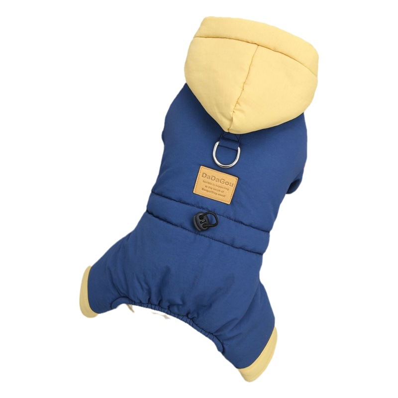 Ropa para mascotas ropa para perros ropa de otoño e invierno ropa para mascotas Teddy ropa para mascotas invierno Nuevo engrosado 23 estilo coreano ropa de cuatro patas de algodón acolchado