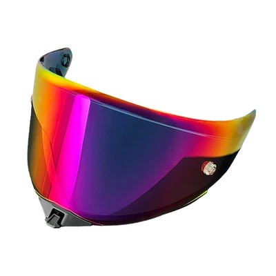Full-Face Helmet Sun Protection Mirror-Coated: Dəbilqə (Kaska) aksesuarları - tt-r-revo-rose-red