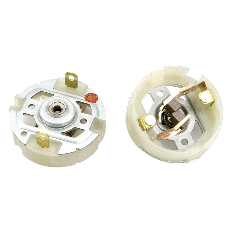 Motor de taladro de litio portacepillos de carbono RS550 Motor de carga del cepillo de cobre taladro destornillador eléctrico portacepillos de carbono