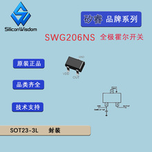 ��� SWG206NS ȫ�O�߾��ȵ͹���6V �����_�P SOT23-3LС�ߴ���b