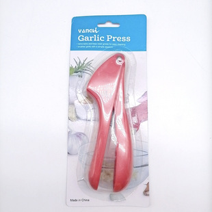 Suction card household PP plastic garlic press manual ginger juice garlic press kitchen tool garlic press garlic press