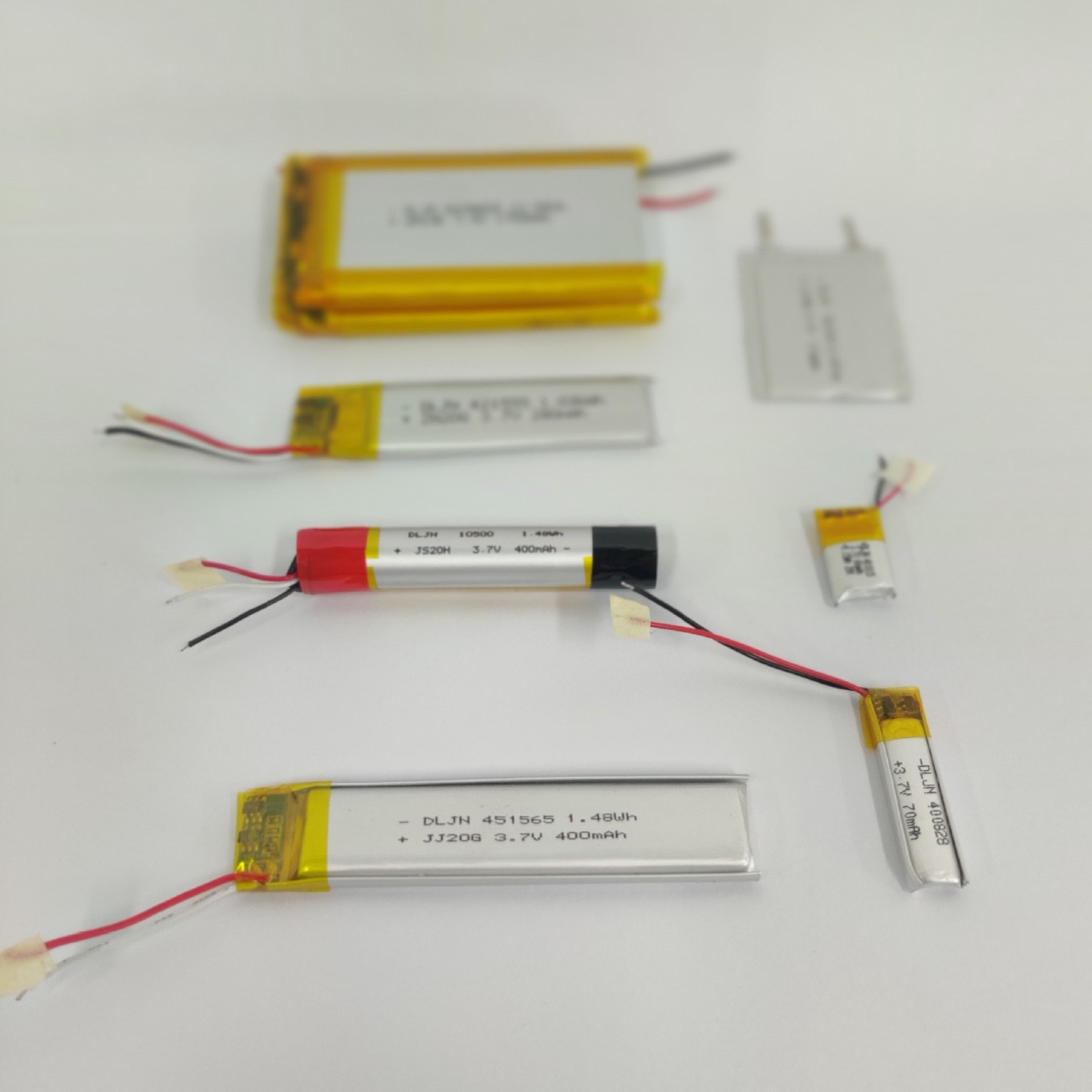 厂家任意尺寸高容量聚合物电池3570100 3455140 331752