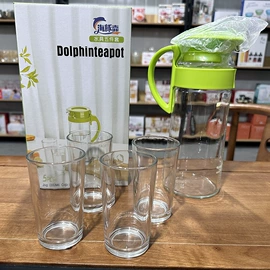 玻璃杯;冷水壶;调味盒