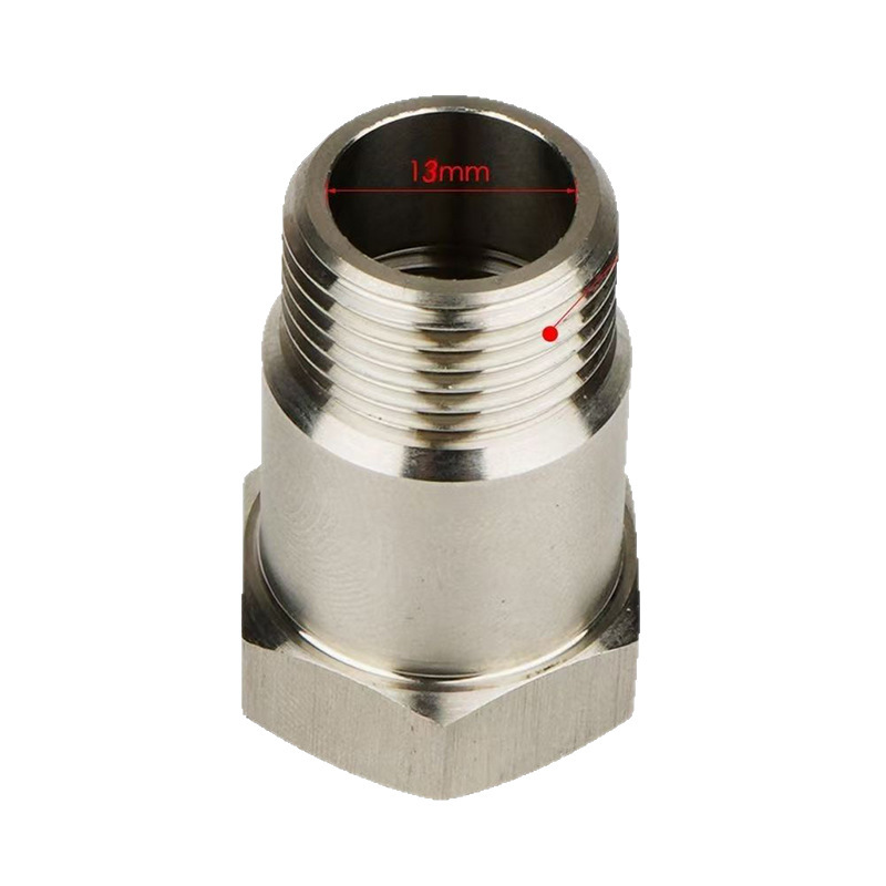 睿驰汽车配件氧传感器接头适配器隔离器M18*1.5尺寸规格 304不锈|undefined