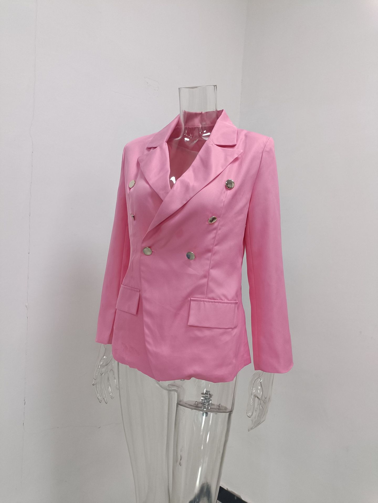 Women's Coat Long Sleeve Blazers Business Solid Color display picture 8