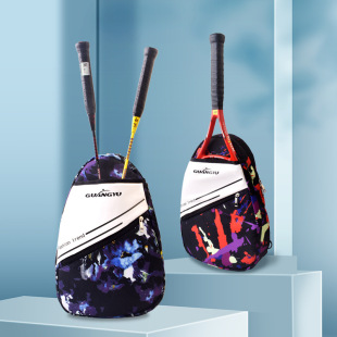 Cross-Border Badminton Bags, Backpacks, Racket Bags, Men's and Women's Fashionable Fitness Bags, Mesh Badminton Racket Bags, Shoulder Bags