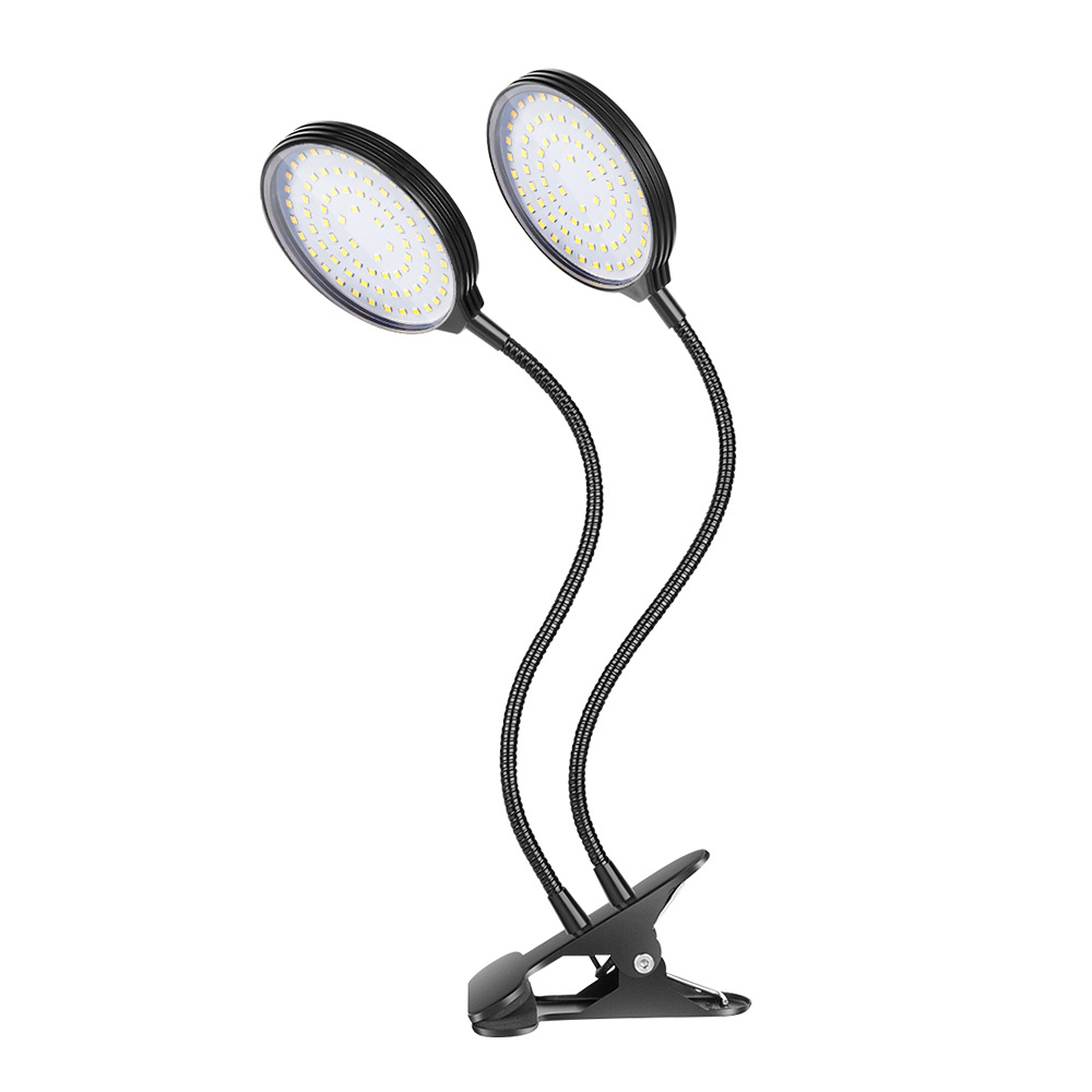 謙潤(rùn)照明植物燈LED夾子多肉補(bǔ)光燈全光譜室內(nèi)綠植盆栽圓盤種植燈