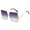 Trend sunglasses, metal glasses, 2022 collection, European style, gradient