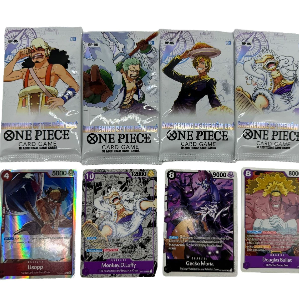 Коллекционная карточная игра One Piece, карточка-флеш, карточная классика, английская версия, настольная игра, набор 30 карточек