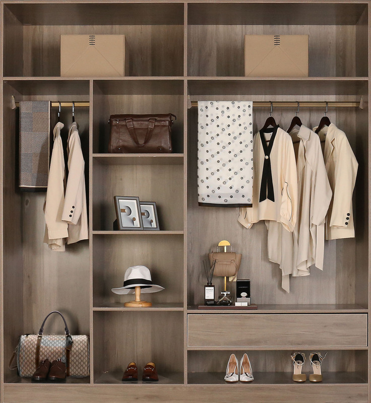 Model Room Clothes Cloakroom Clothes Accessories Wardrobe Exhibition Hall Soft Decoration Matchinging Set Storage Box Ornaments