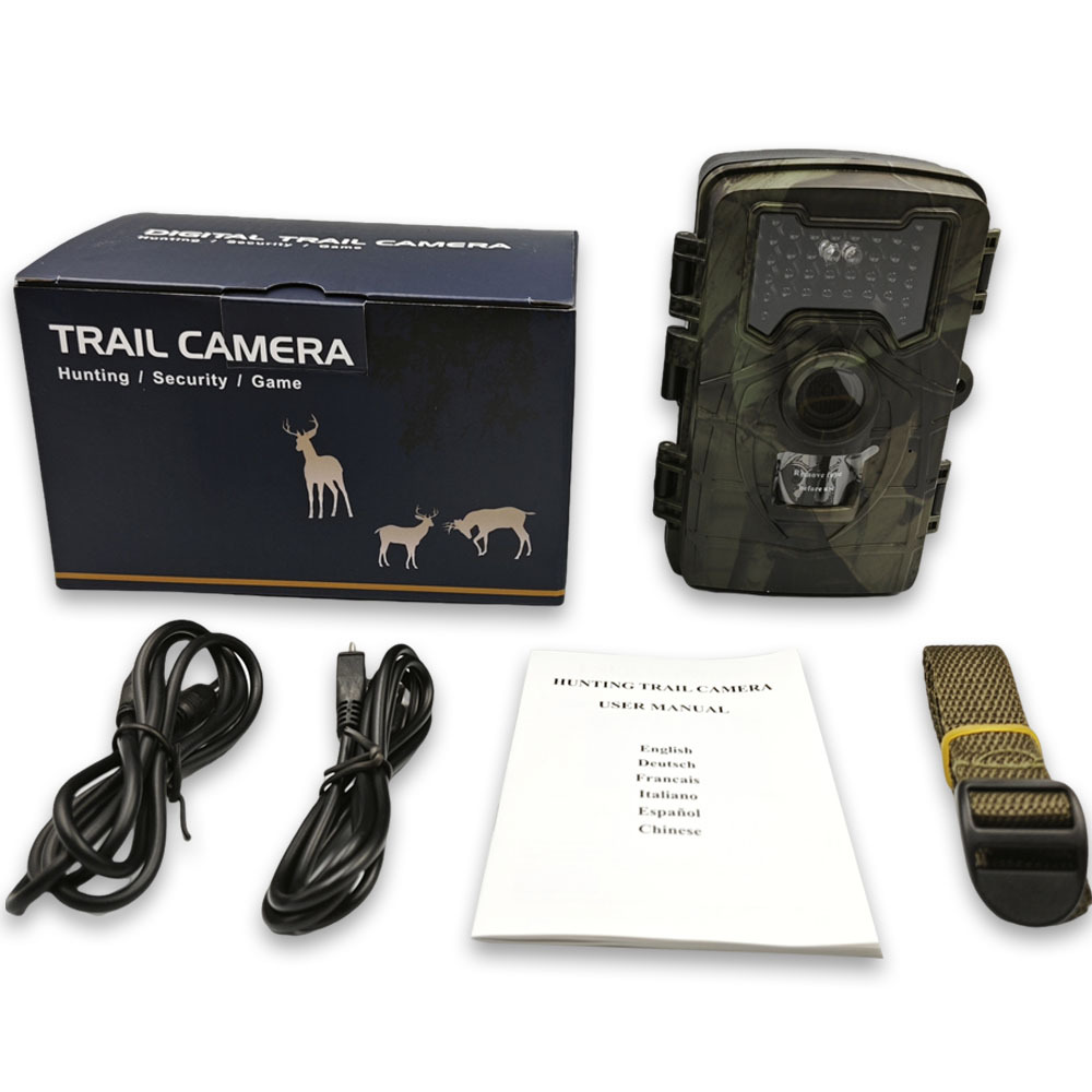 PR2000 1080P Manor Cámara de seguridad infrarroja Camera al aire libre Cámara de vadeo Cámara 36MP