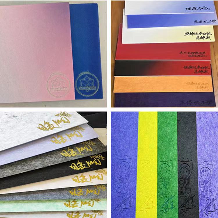 徽章毛毡板a4logo签名章子扎板刻字图案收纳毡板金属a3毛毡板礼品