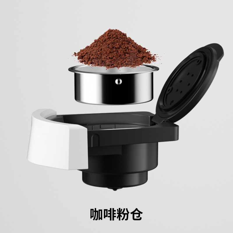 3-in-1 カプセルコーヒーマシンオールインワン多機能コーヒーマシンホームホテルコーヒーマシンネスレ Duoqu と互換性あり|undefined