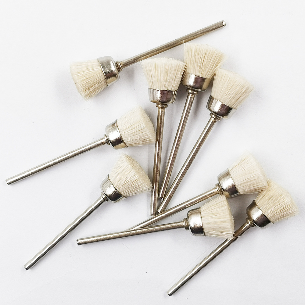 Limpieza de lana Brush