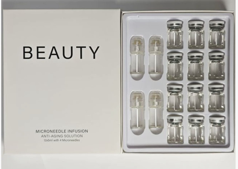 跨境外贸次抛精华液面部保湿补水紧致Microneedleserum瓶微针套盒|undefined