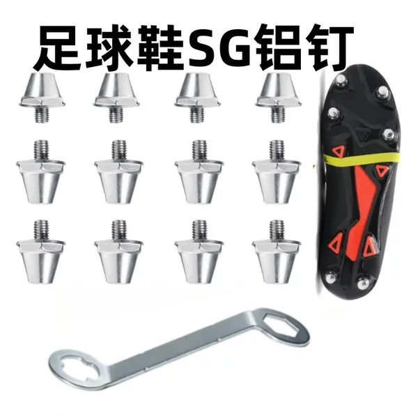 Cross-Border Hot-Selling Factory Direct Sales Sg Football Studs High-Hardness Aluminum Studs Football Shoe Studs 11Mm13Mm Football Shoe Accessories