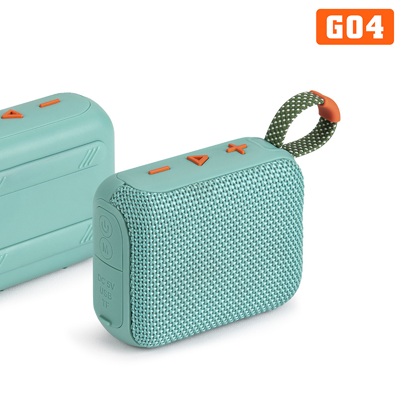新品GO4コードレスブルートゥースオーディオTWSアウトドア家庭用ポータブルミニサブウーファーカードプレゼントスピーカー