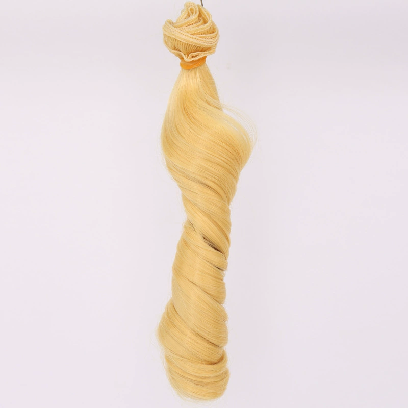 Modified doll, crochet, curly wig, (Physicals), 15cm